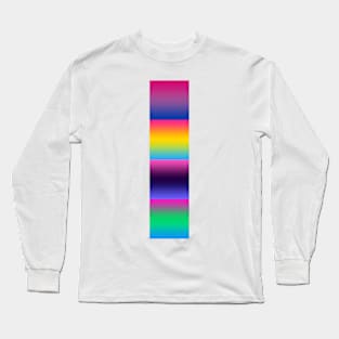 Bi+ Gradients (Vertical) Long Sleeve T-Shirt